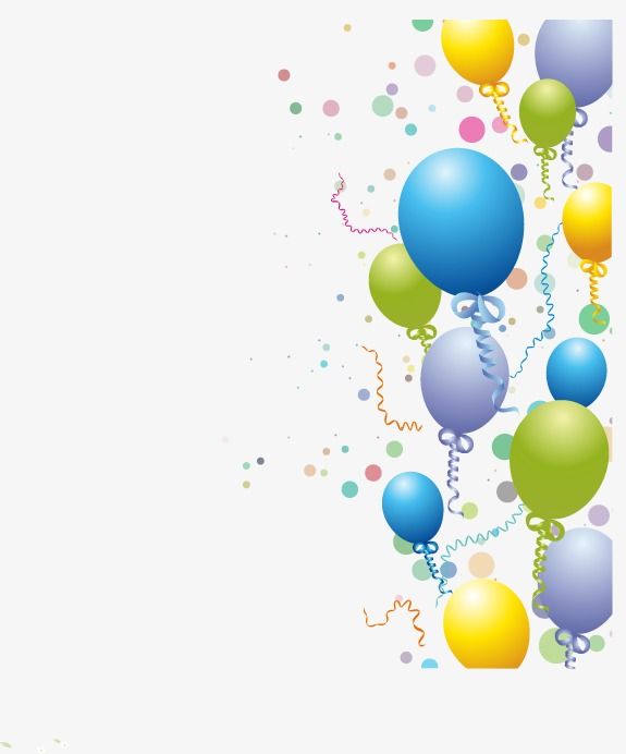 575x692 Birthday Balloons, Birthday Vector, Balloon, Balloons Vector Png