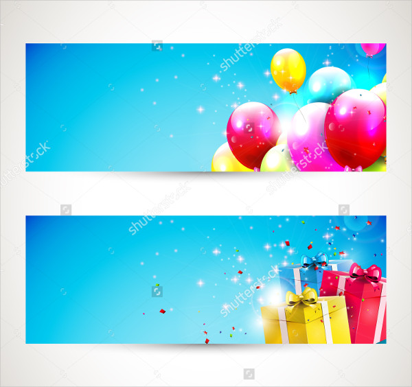 Birthday Banner Vector