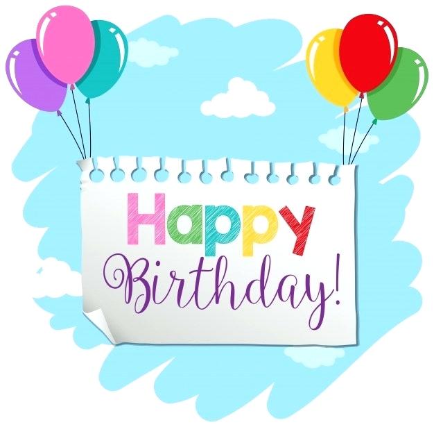 626x615 A Birthday Banner Template Vector Free Download Party Printable