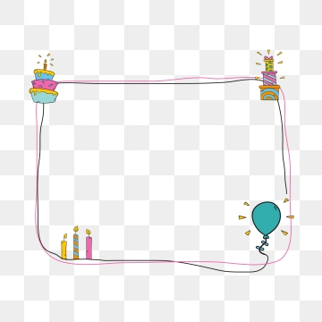 360x360 Birthday Border Png, Vector, And Clipart With Transparent