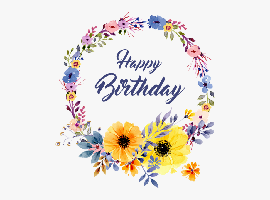 920x682 Vector Floralbirthdayfloral Vectorbirthday Border