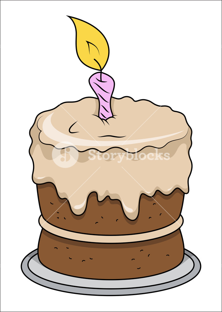 Cute Cartoon Birthday Cake 714x1000 Cute Cartoon Birthday Cake