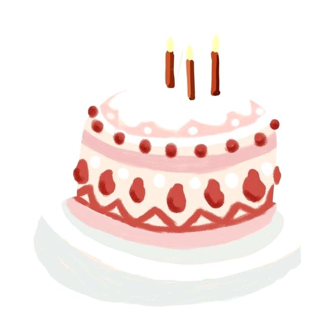 650x651 Drawn Birthday Cake Vector Hand Drawn Birthday Cake Free Download