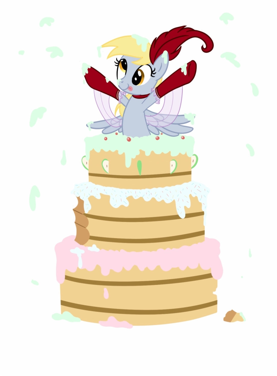 920x1247 Mlp Birthday Cake Vector, Transparent Png Download For Free