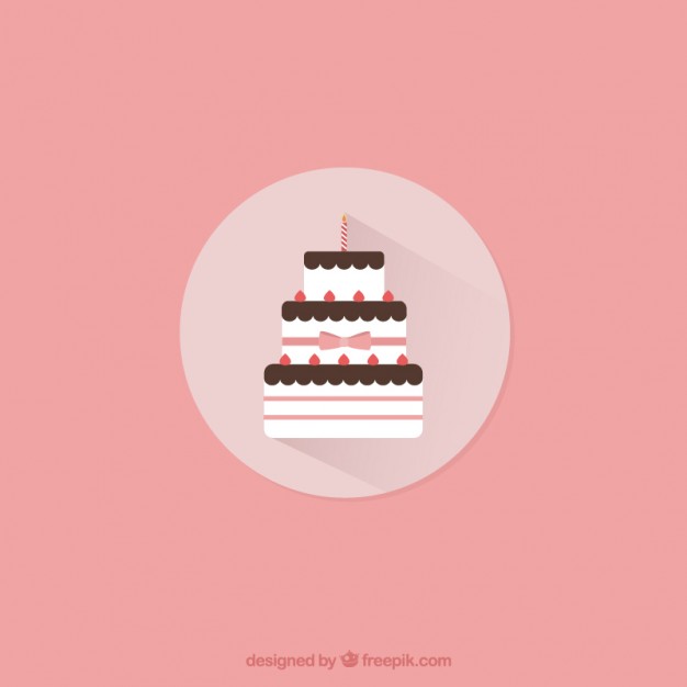 626x626 Birthday Cake Vector Free Download