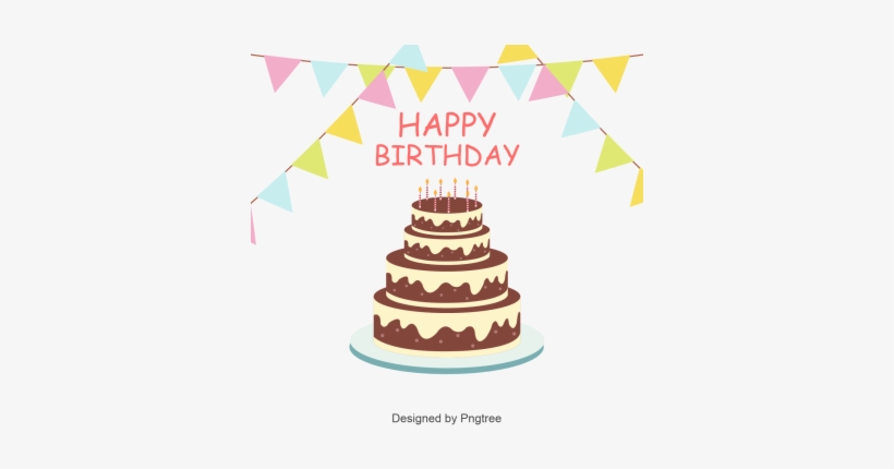 Birthday Cake Vectors Png 820x430 Birthday Cake Vectors Png