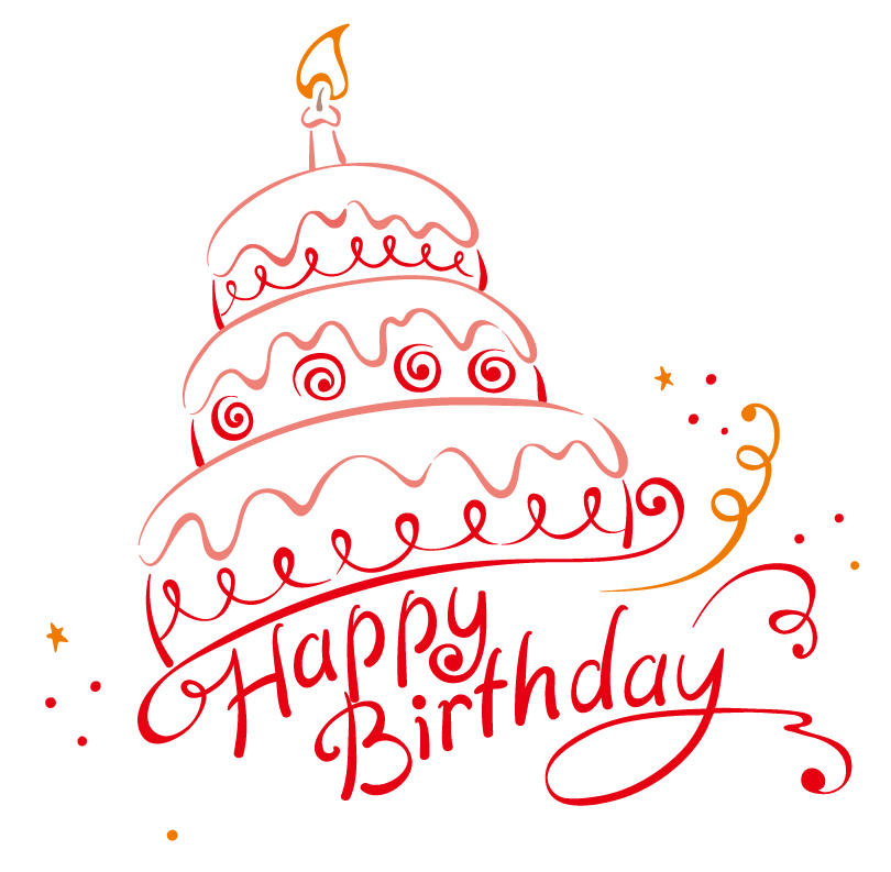 810x793 Happy Birthday Cake Vector Free Vector Graphic Download