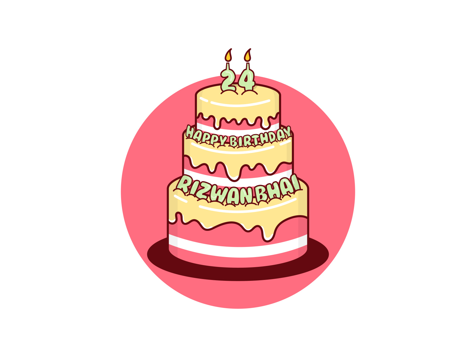1600x1200 Birthday Cake Vector