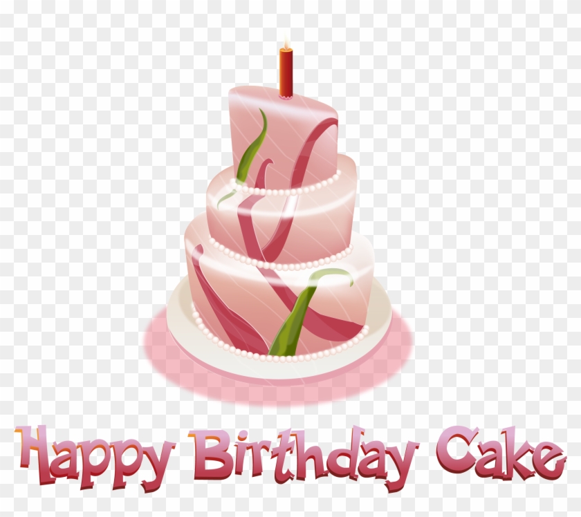 840x748 Hand Drawn Birthday Cake Vector