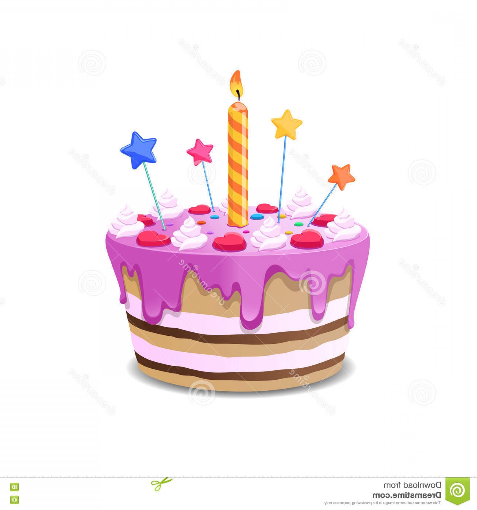 Birthday Cake Vector Png at Vectorified.com | Collection of Birthday ...