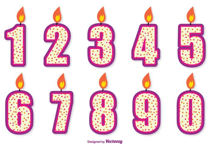 Cute Birthday Number Candle Set 700x490 Cute Birthday Number Candle Set