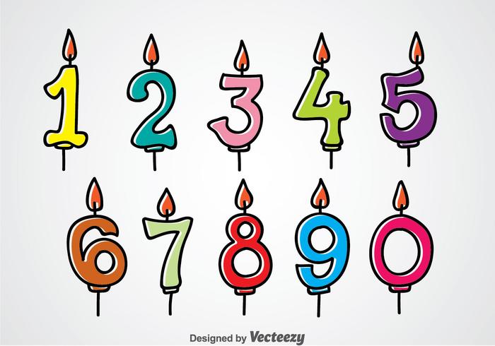 Happy Birthday Candle Free Vector Art 700x490 Happy Birthday Candle Free Vector Art