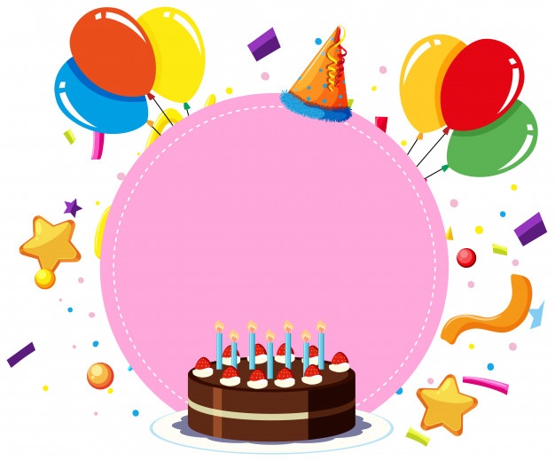 Birthday Card Vector at Vectorified.com | Collection of Birthday Card ...