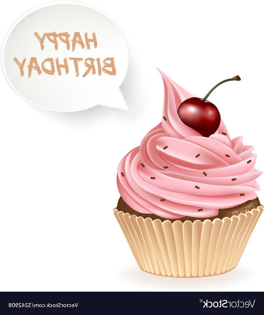 906x1080 Top Birthday Cupcake Vector Library Free Vector Art, Images