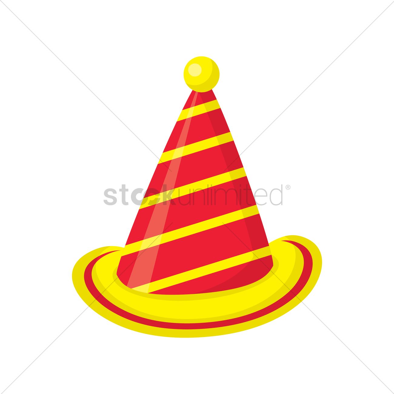 1300x1300 Free Birthday Hat Vector Image