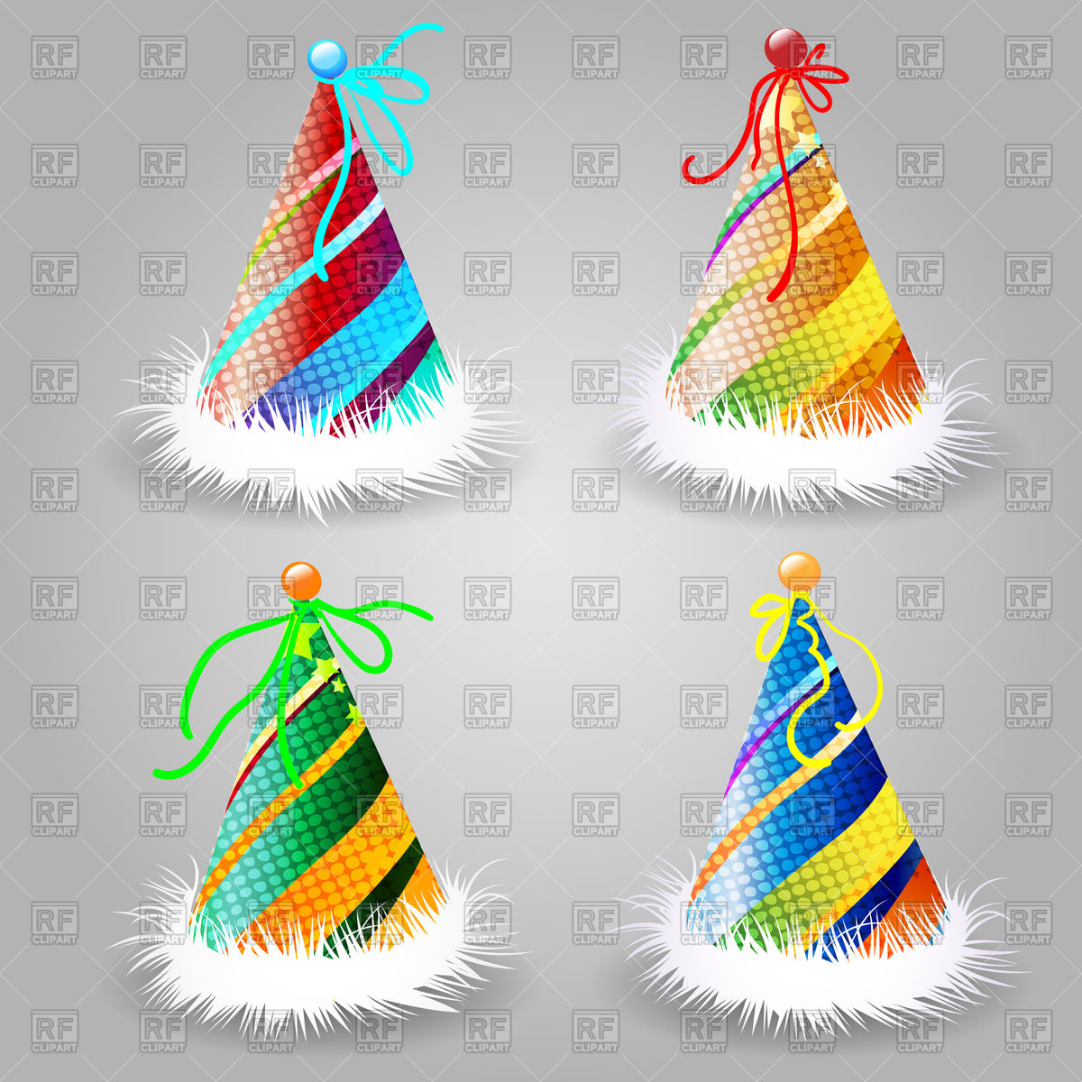 1200x1200 Party Or Birthday Hat Vector Image Of Objects