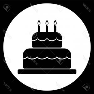 Photostock Vector Vector Illustration Of Birthday Cake Icon 300x300 Photostock Vector Vector Illustration Of Birthday Cake Icon