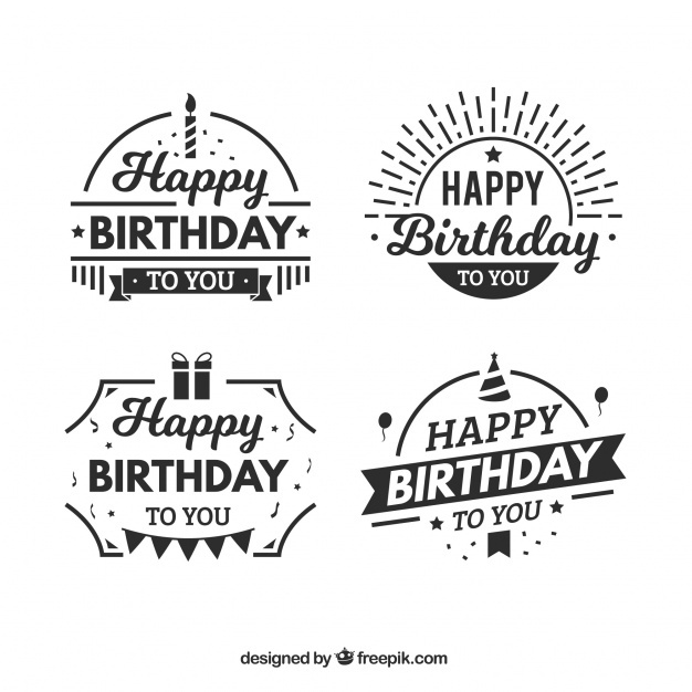 Birthday Icon Vector at Vectorified.com | Collection of Birthday Icon ...