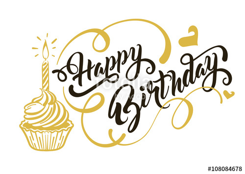 500x354 Happy Birthday, Vector Stock Image And Royalty Free Vector