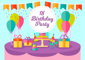 286x200 Birthday Free Vector Art