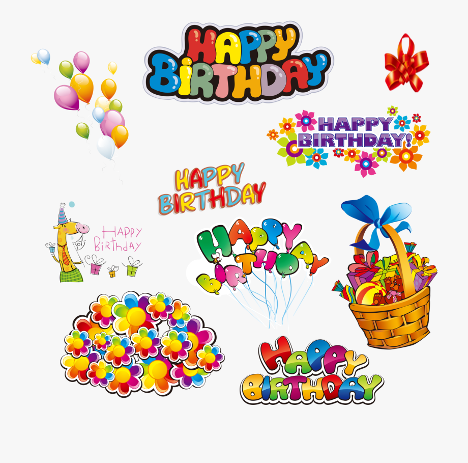 920x909 Happy Birthday Party Design Elements