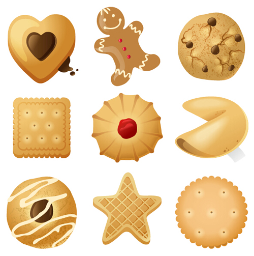 500x503 Biscuit Food Design Vectors Free Download