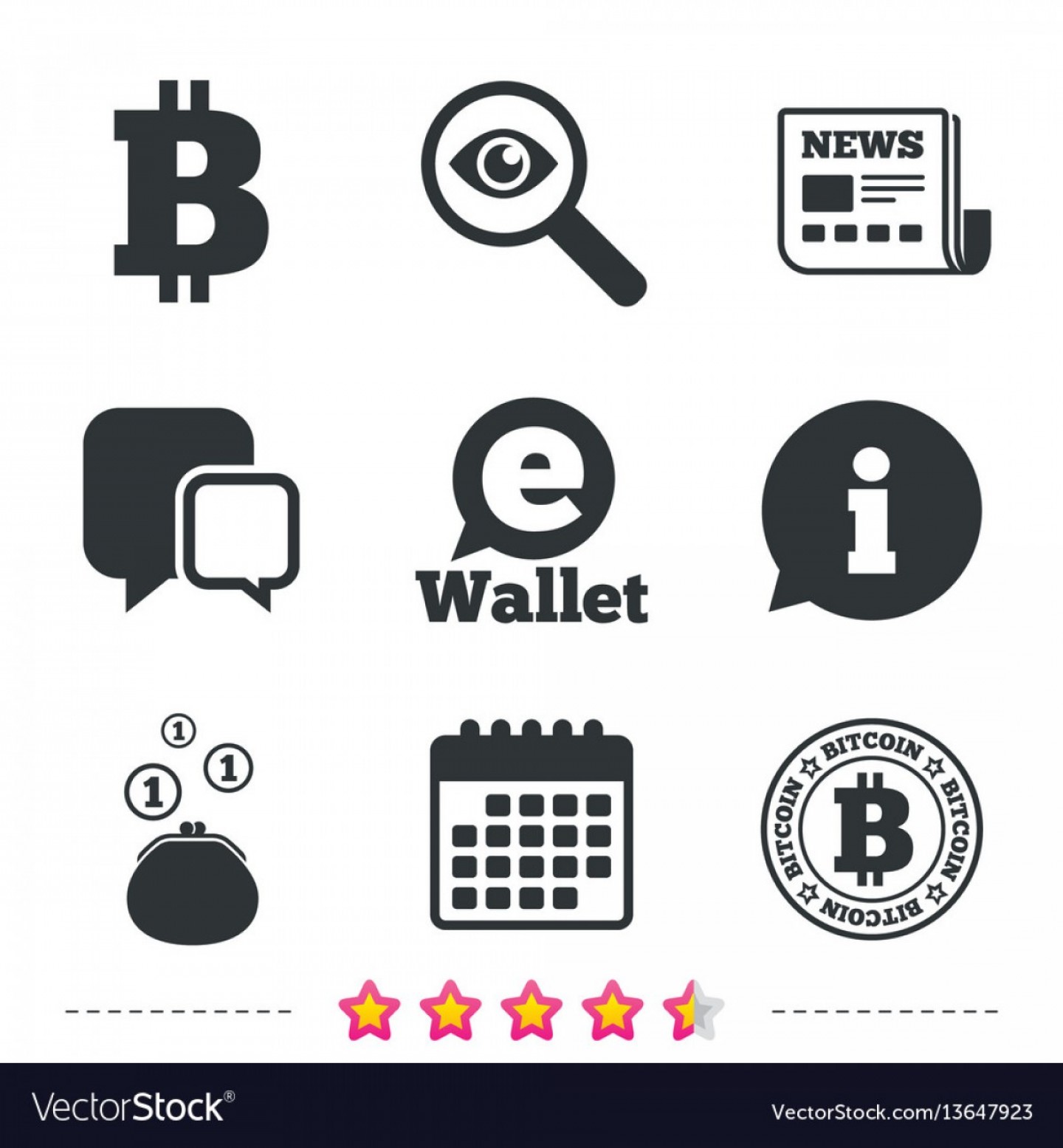 Bitcons Electronic Wallet Symbol Vector Studiogrfx 1440x1555 Bitcons Electronic Wallet Symbol Vector Studiogrfx
