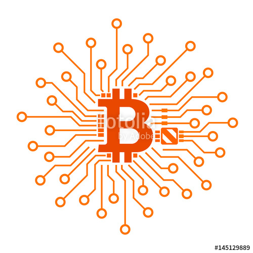 500x500 Bitcoin Vector Icon Stock Image And Royalty Free Vector