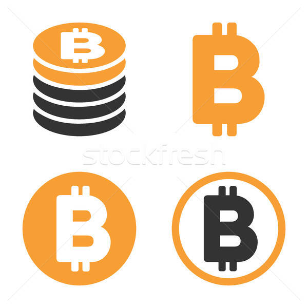 600x600 Bitcoin Vector Icon Set Vector Illustration Victor Ivlichev