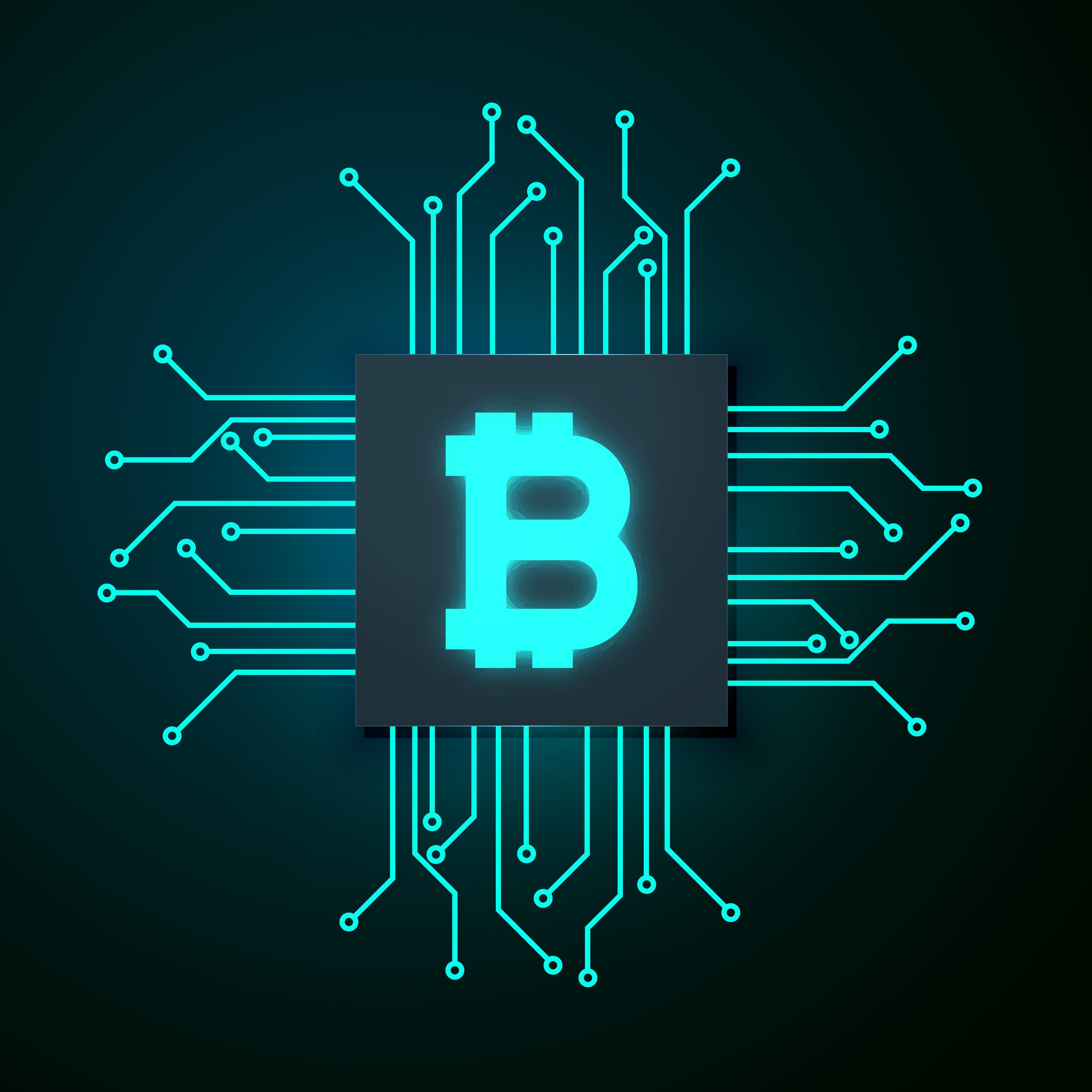 4000x4000 Bitcoin Vector Free