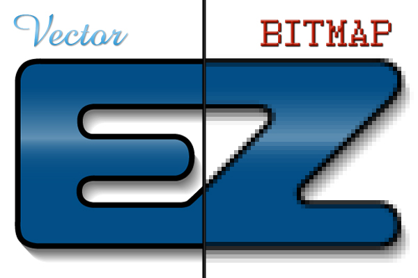 Bitmap Verses Vector What's The Difference 600x400 Bitmap Verses Vector What's The Difference