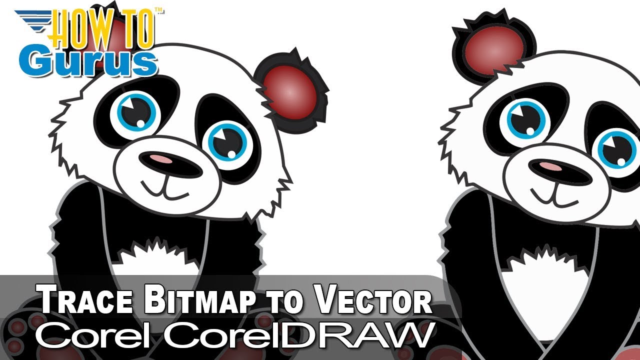 1280x720 Coreldraw Trace Bitmap To Vector Tutorial, How To Trace An Image