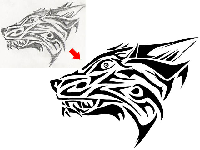 640x480 Convert Raster Bitmap Logo To Vector