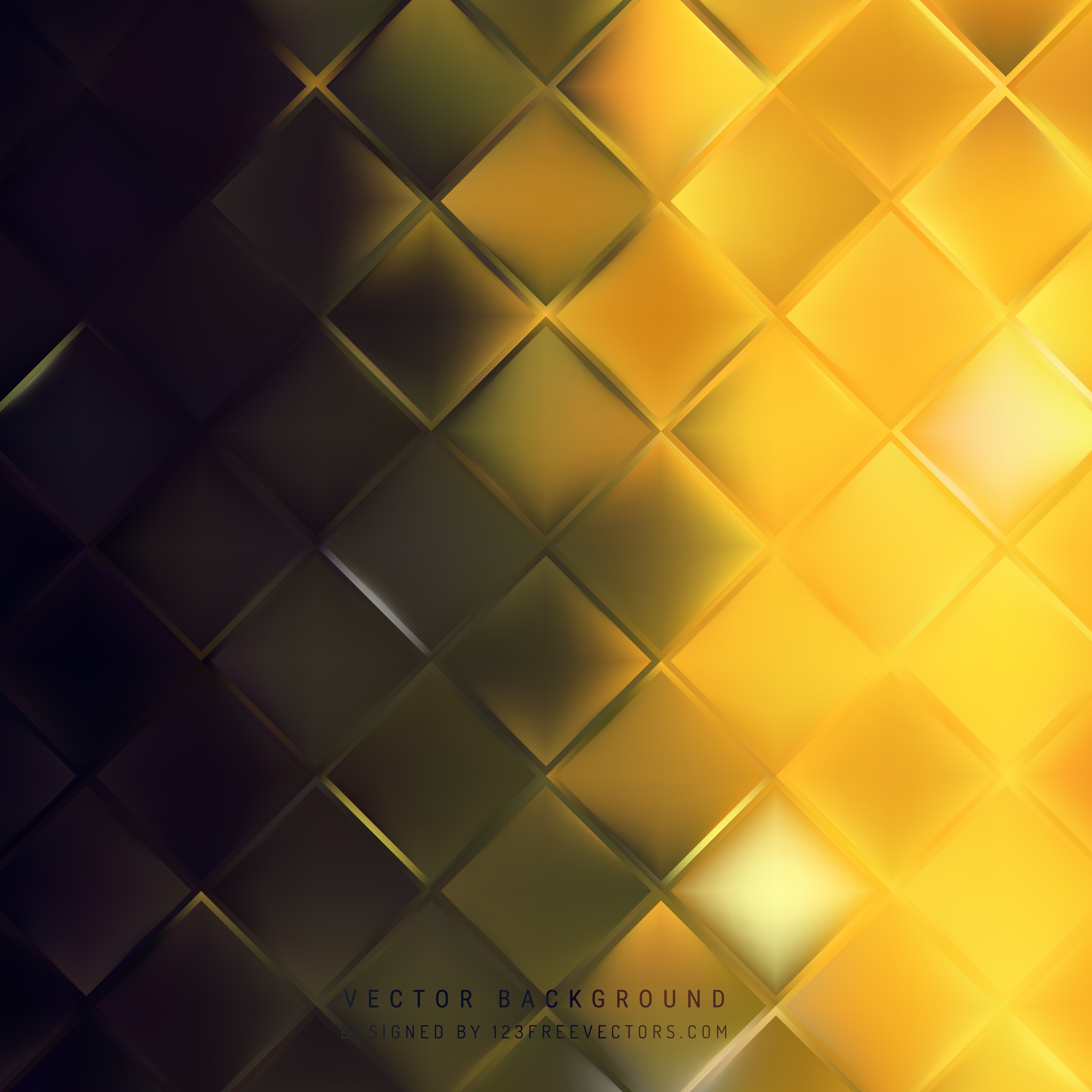 3333x3333 Free Orange And Black Abstract Background Vector Image