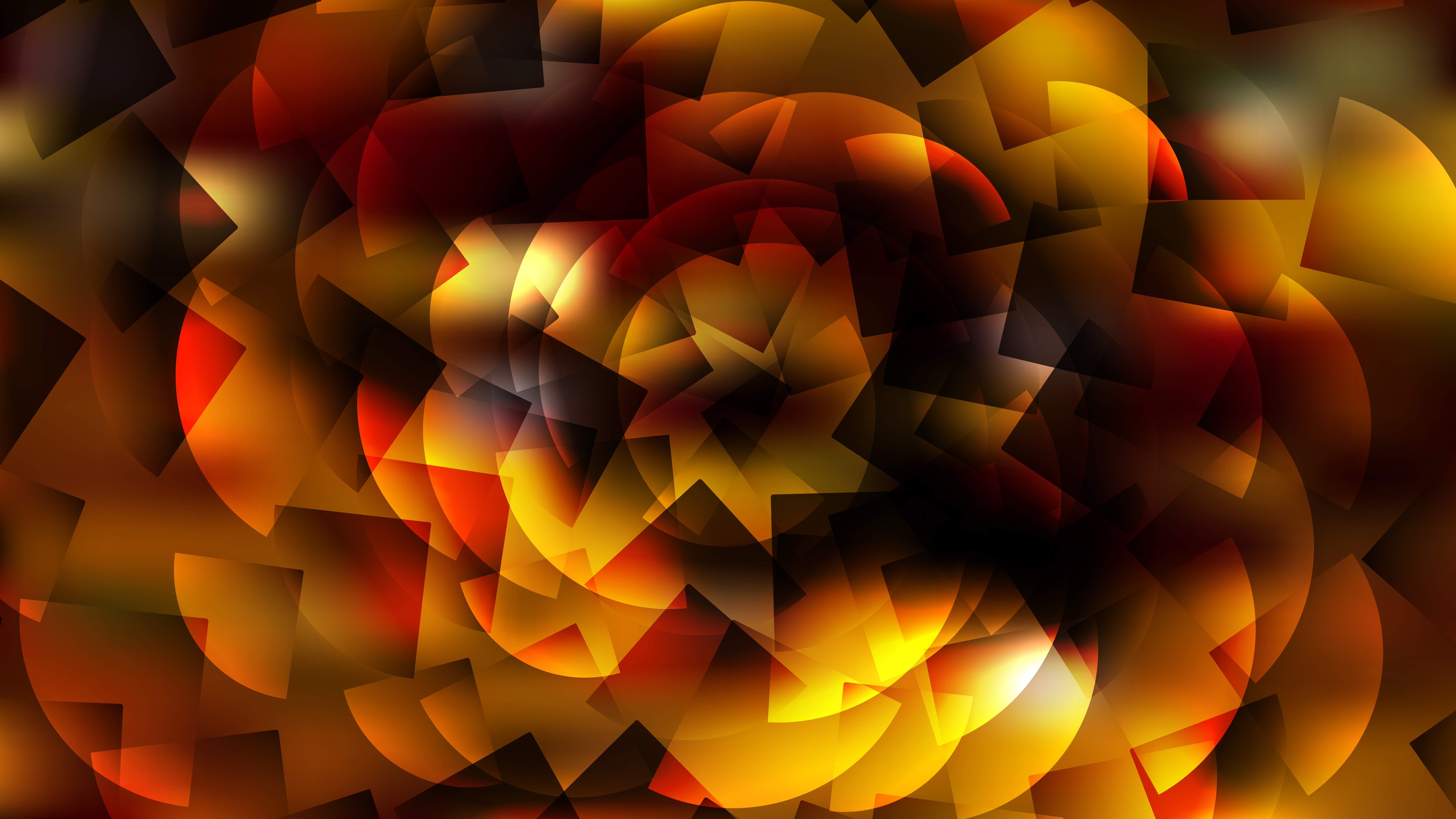 8000x4500 Orange And Black Abstract Background Vector Graphic