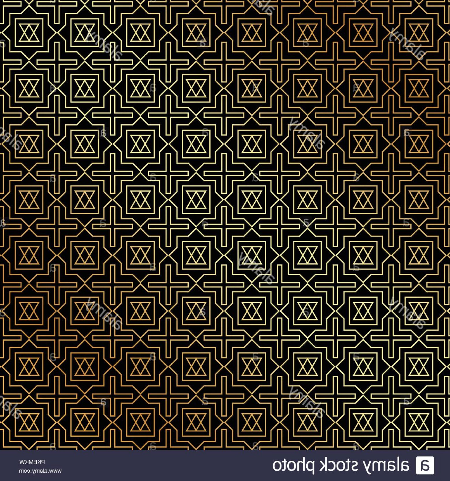 1560x1668 Abstract Gold Geometric Pattern Art Deco Style On Black Background