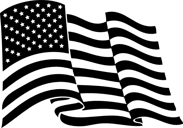 Black American Flag Vector at Vectorified.com | Collection of Black