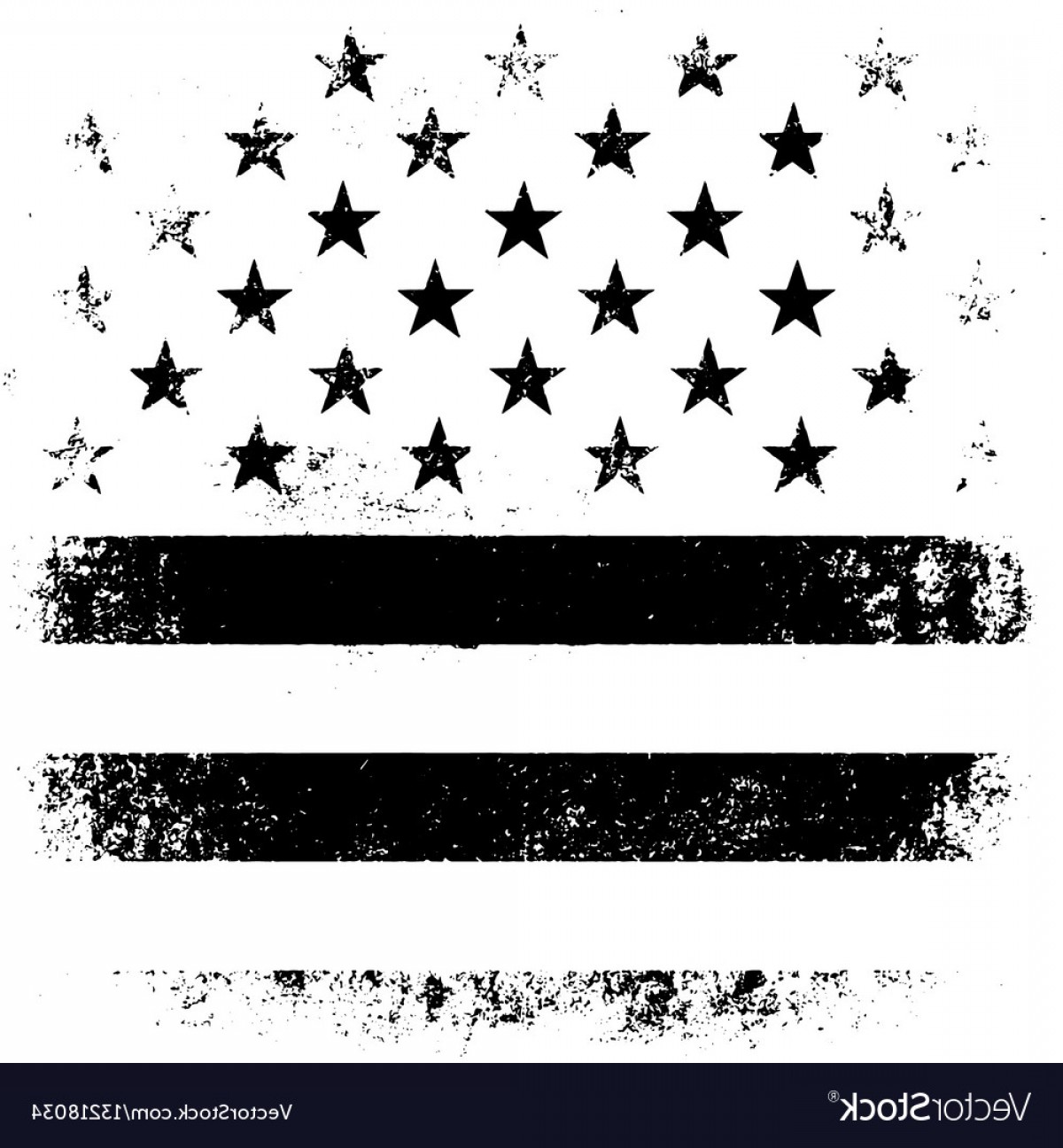 Black American Flag Vector at Vectorified.com | Collection of Black