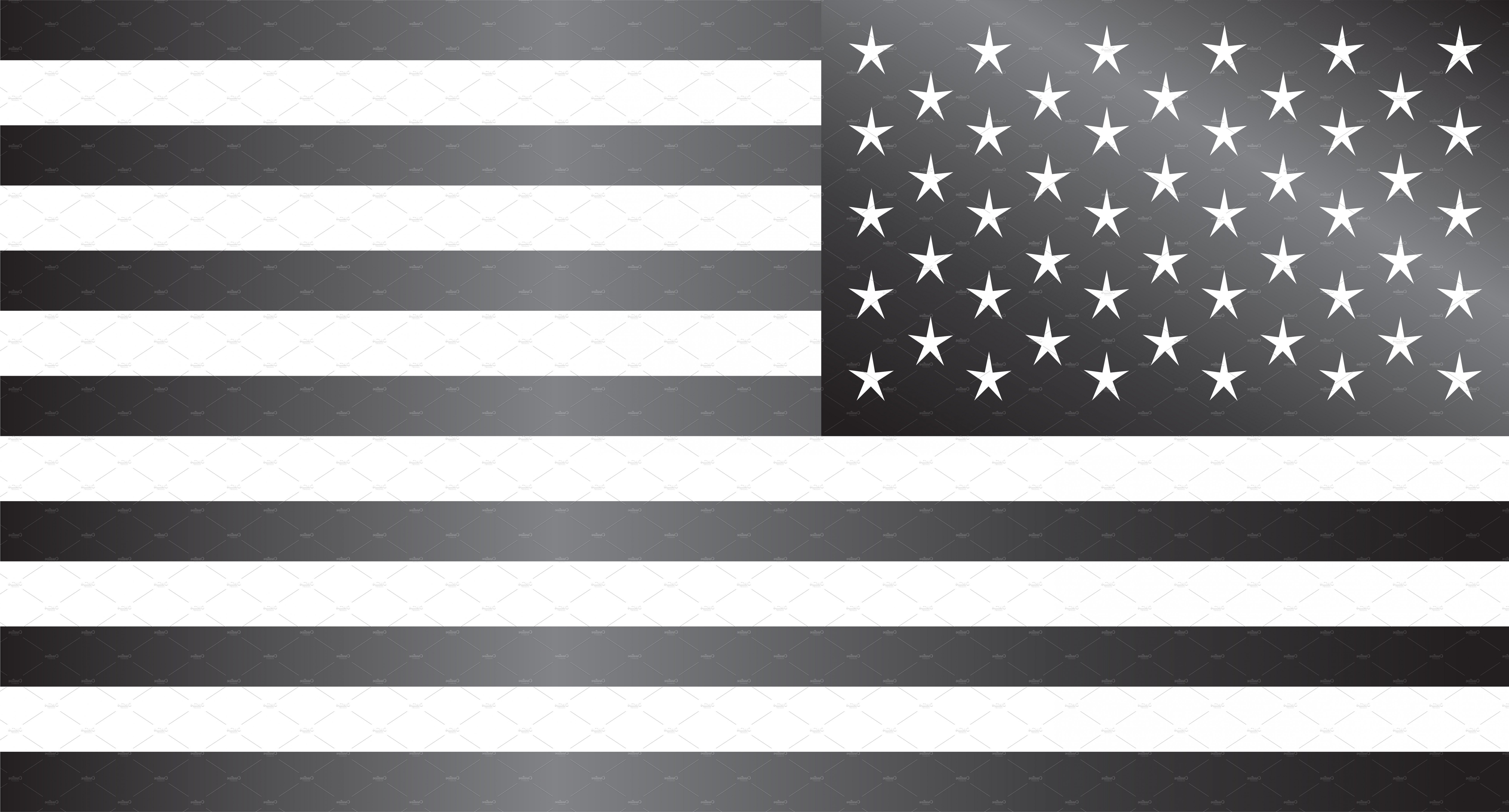 Black American Flag Vector at Vectorified.com | Collection of Black