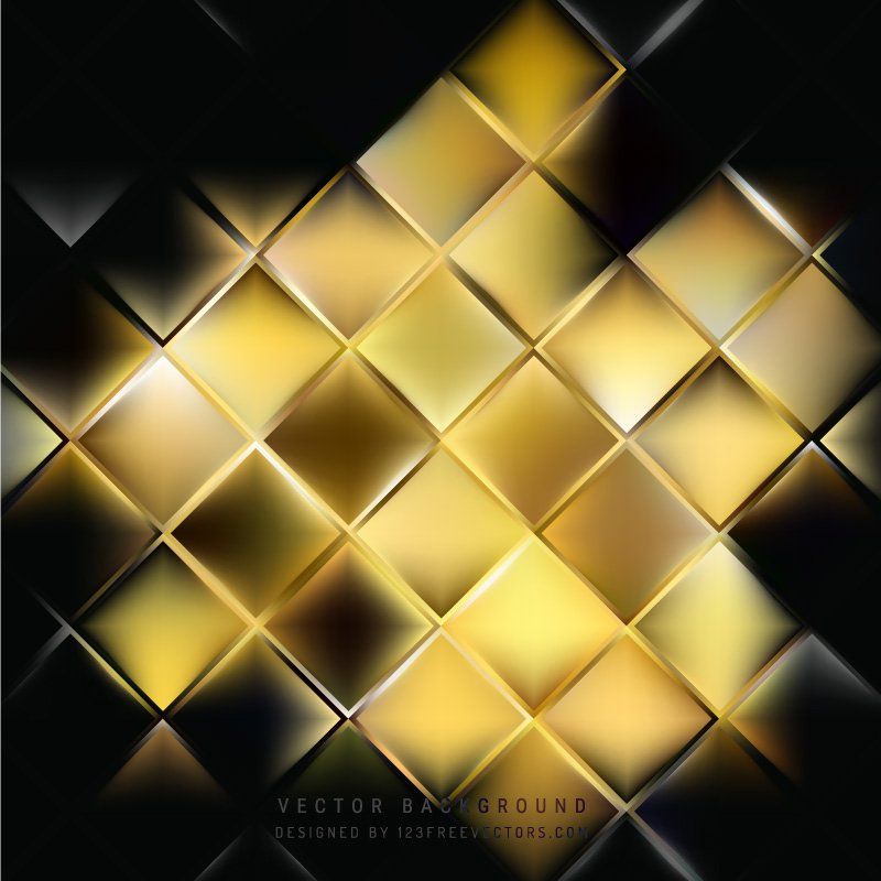 800x800 Abstract Black Gold Square Background Template Cool Backgrounds