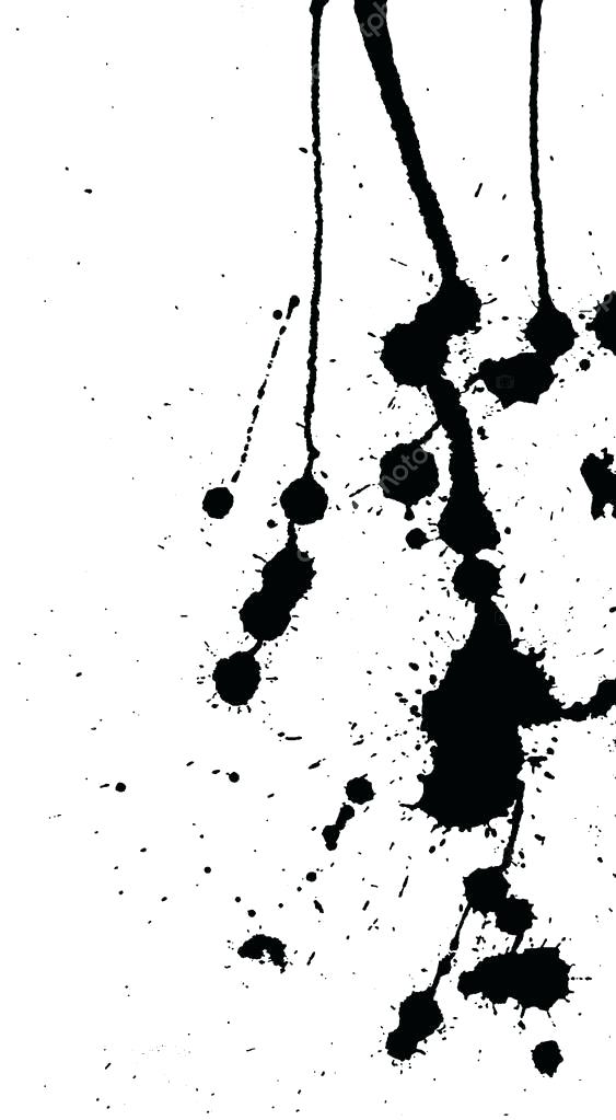 563x1023 Ink Splash Strokes And Stains Background Paint Splatter Black