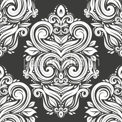 400x400 Noble Damask Vector Ornament