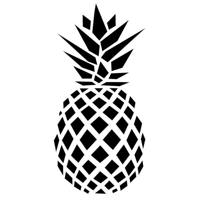 640x640 Pineapple Black And White Ideas About Pineapple Clipart