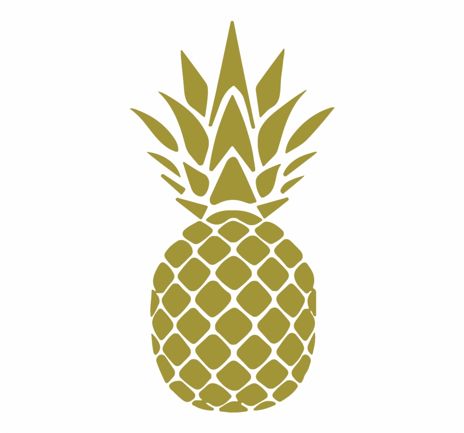 Download Black And White Pineapple Vector at Vectorified.com | Collection of Black And White Pineapple ...