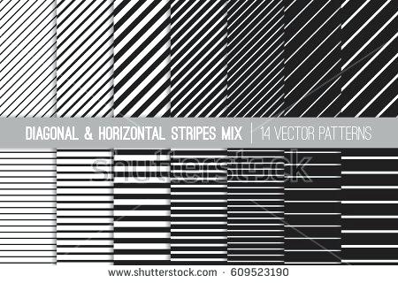 Black And White Horizontal Stripes 450x320 Black And White Horizontal Stripes