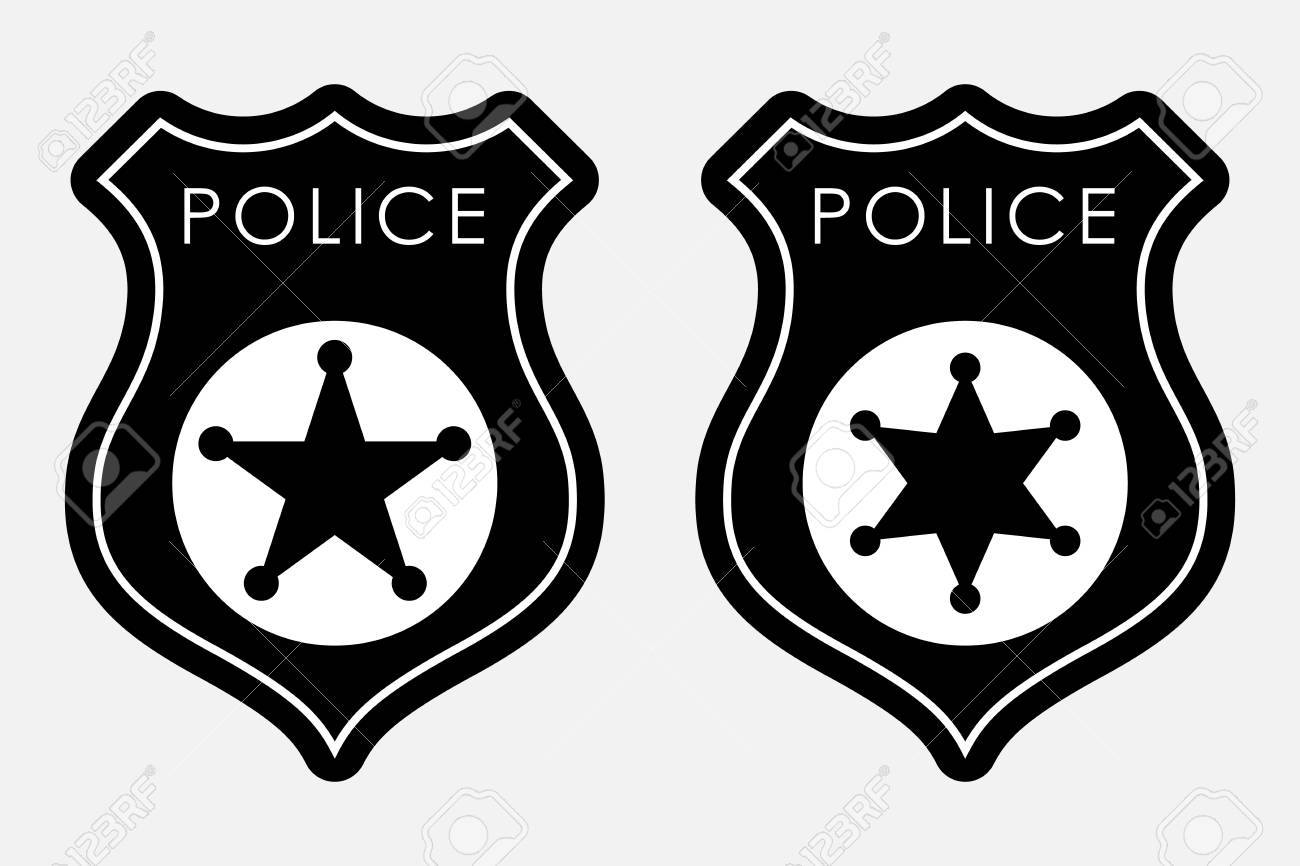 1300x866 Black And White Badge Clipart