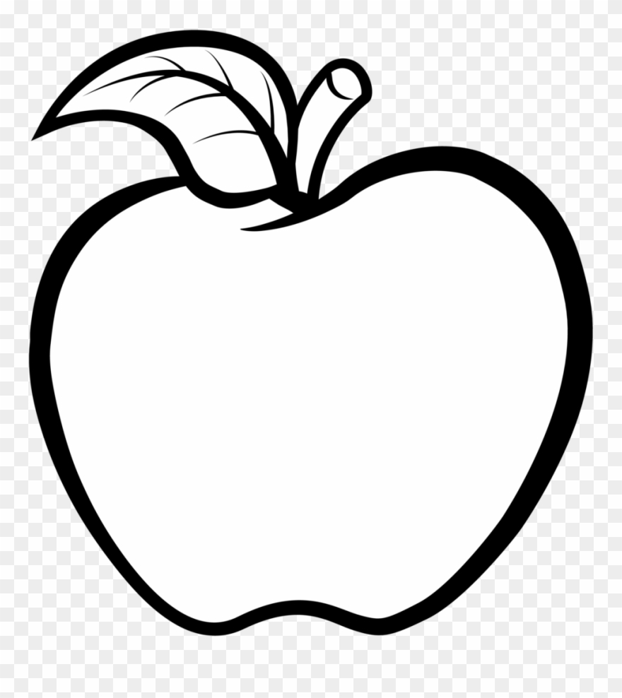 Apple Clipart Black And White Vector Free Buah Apel 880x988 Apple Clipart Black And White Vector Free Buah Apel