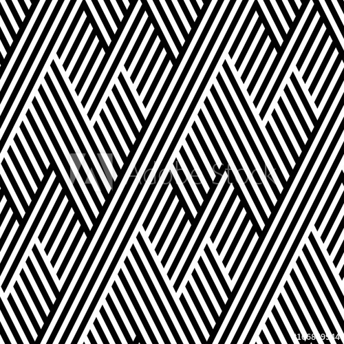 500x500 Vector Seamless Texture Geometric Abstract Background Monochrome