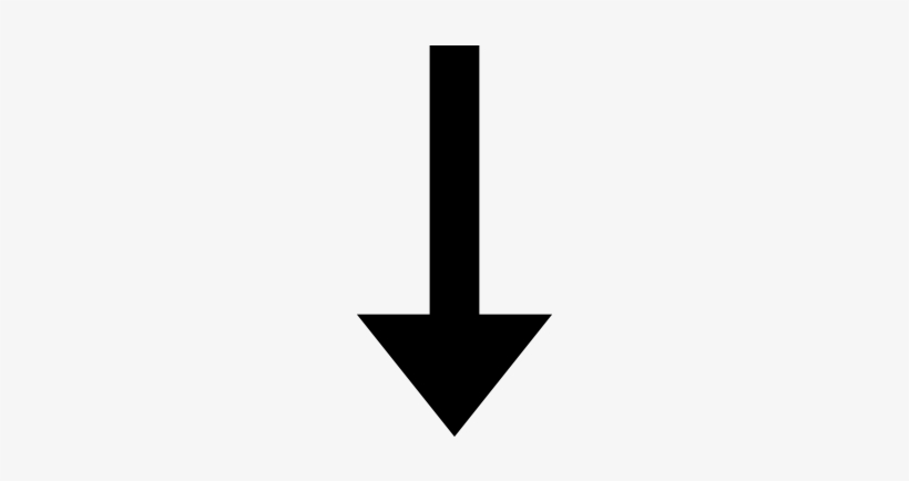 820x434 Free Down Arrow Icon Png Vector