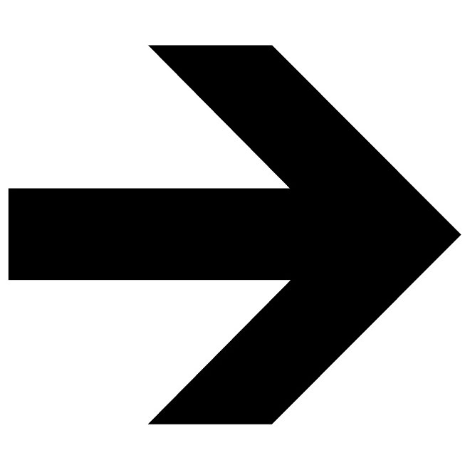 660x660 Right Arrow Vector Pictogram